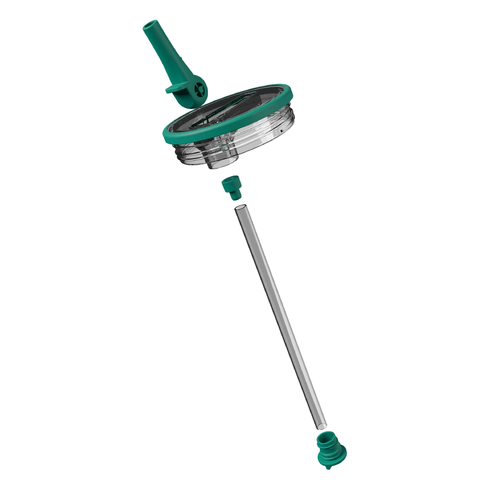 Kelly Green Removable Traveler Lid 40oz