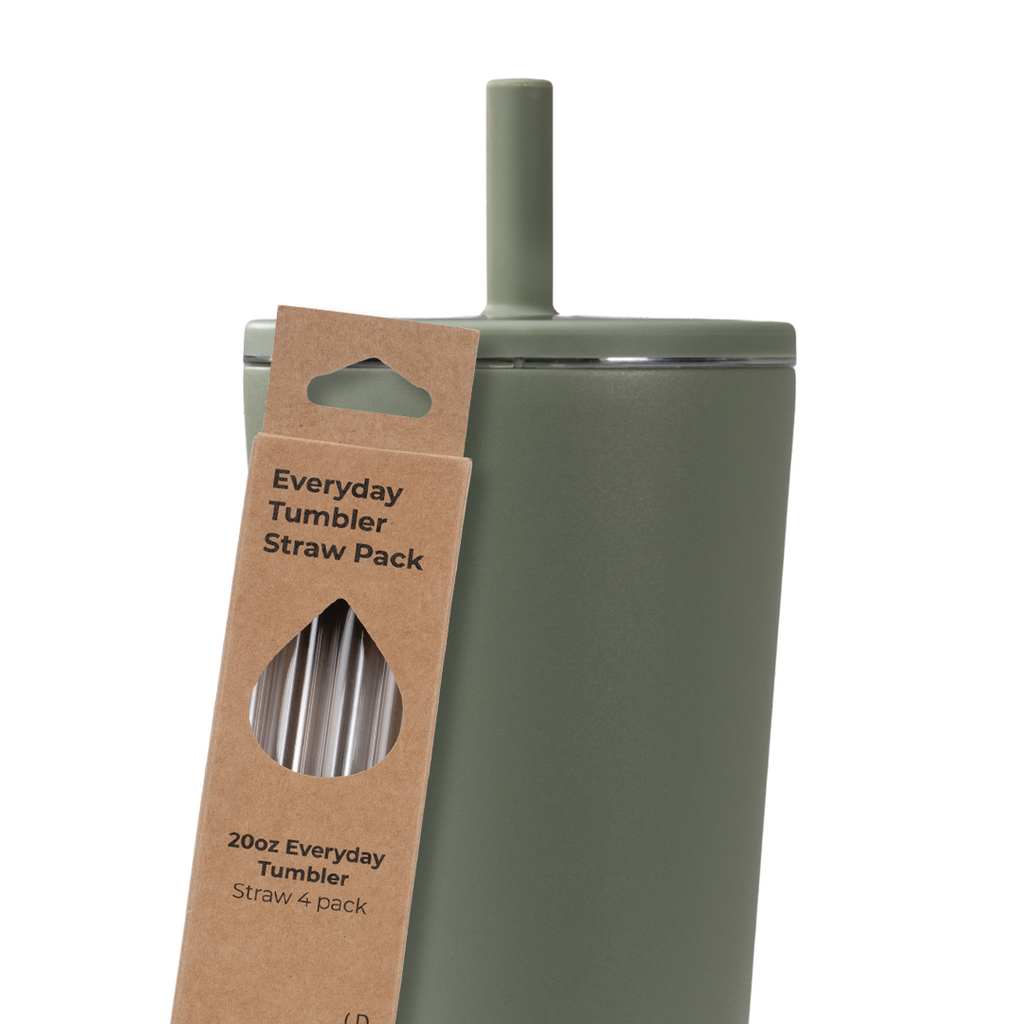 Tumbler Straws 4 Pack 20oz - Water in Reach