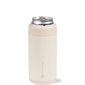 Cream Slim Can Cooler 12oz