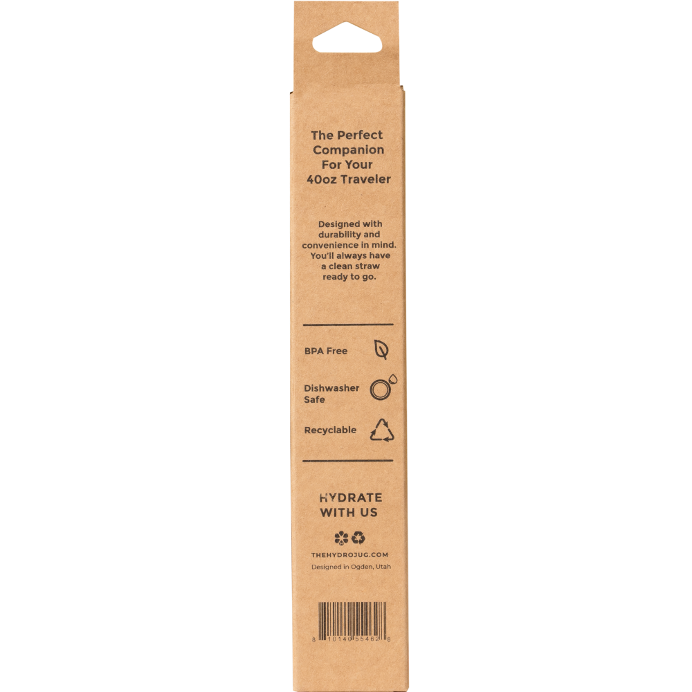 40oz Traveler Straws - Hydration Companion